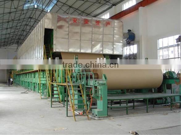 Corrugated paper machine