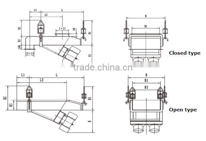 Hot sale factory price vibrating feeder