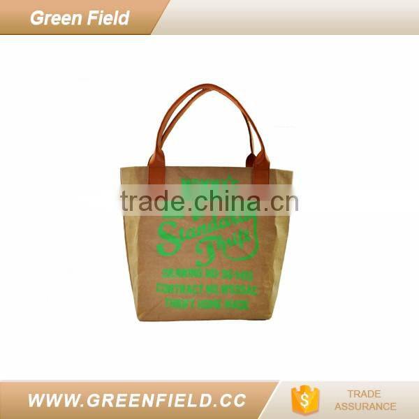 washable kraft paper fabric systyle handbags