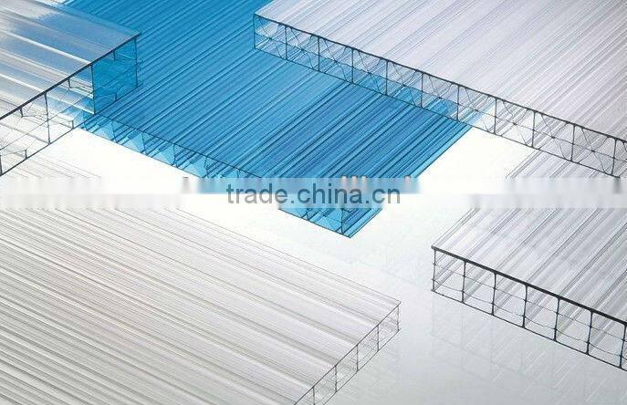multi-wall hollow sheet&transparent polycarbonate hollow sheet