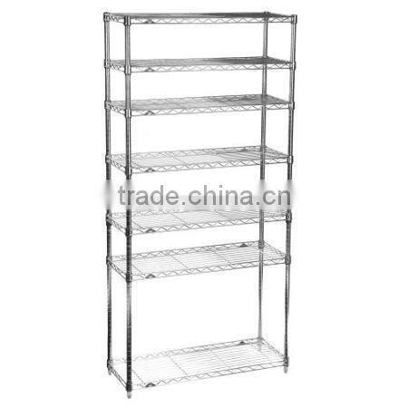 Metal Open Shelving Garage Office Rack Standing Shelf Unit Basement