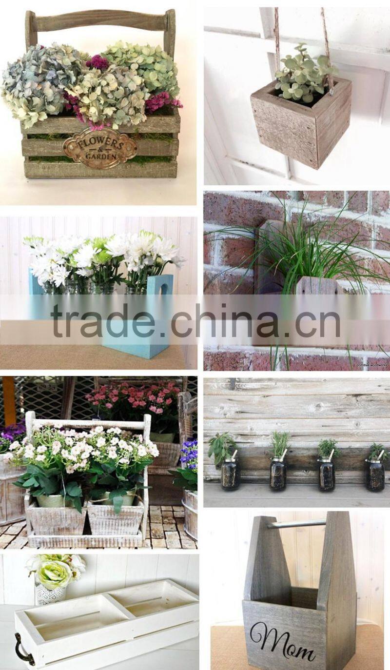 Outdoor Wooden Flower Pot, FSC Wood Planter, Planter Box
