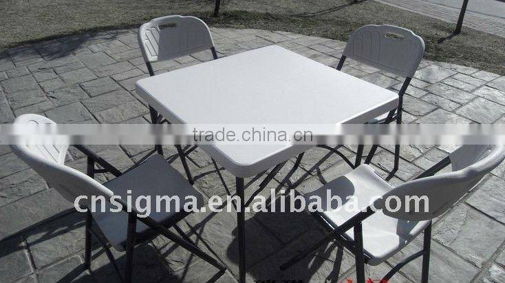 2015 Hot sale high quality blow mold plastic stacking tables