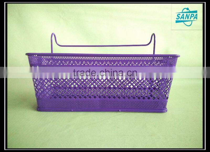 2016 Hot Hanging Storage Racks Wire Mesh Basket