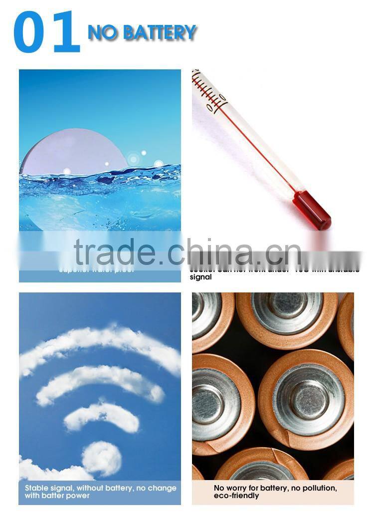 Battery-free Kinetic Energy Wireless Remote control Power Socket