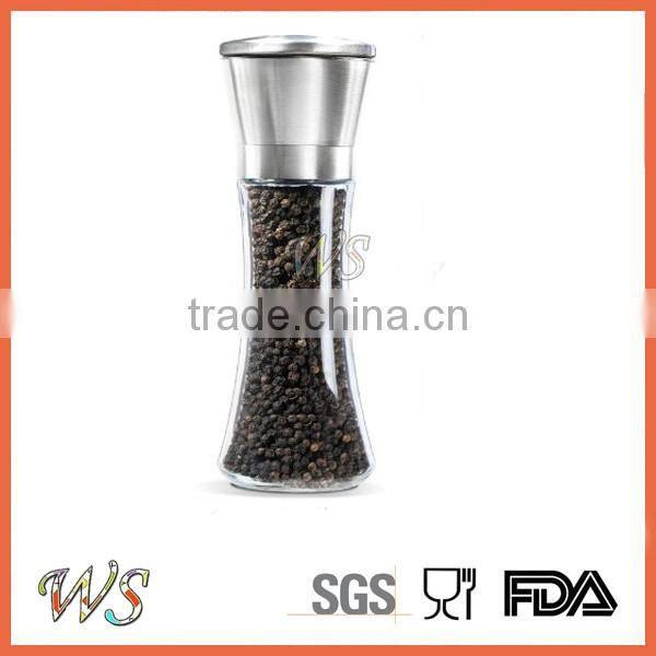 WS-PP11 WS-PP05 High quality Manual Pepper Mill Purple Color Salt and Pepper Grinder set