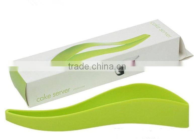 High quality eco-friendly silicone cake server/cake cutter