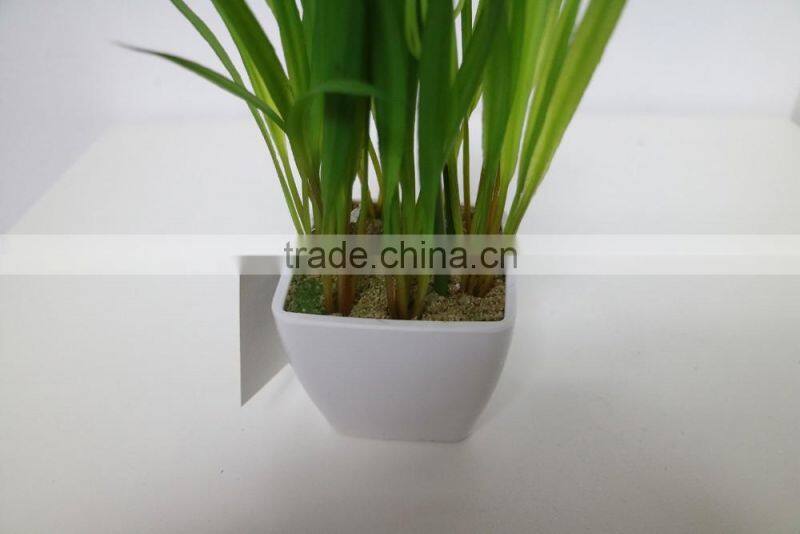 Artificial mini narcissus bonsai for table decoration