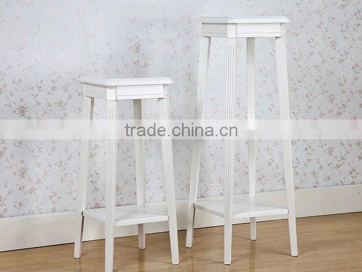 multilayer wooden flower shelf