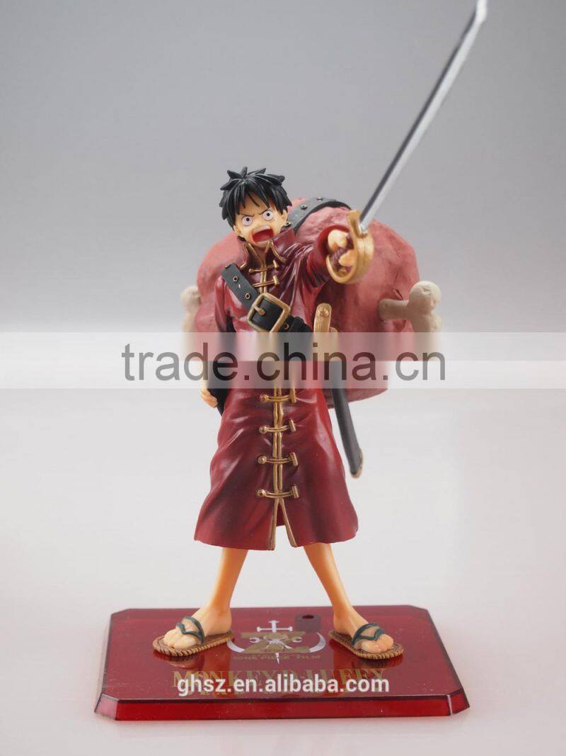 Guohao oem action Anime figure,oem resin Anime figure,oem Anime action figure for colection