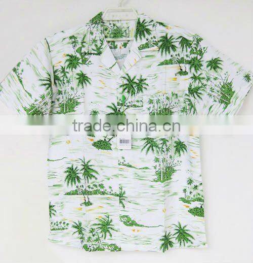 Stitching collar shirt