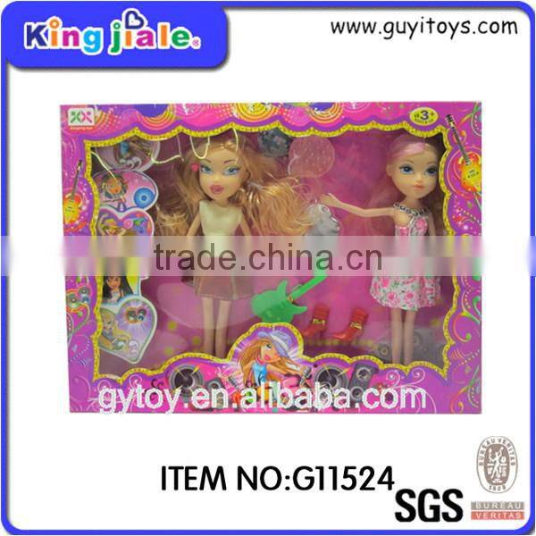 Newest design top quality plastic dolls for crafts
