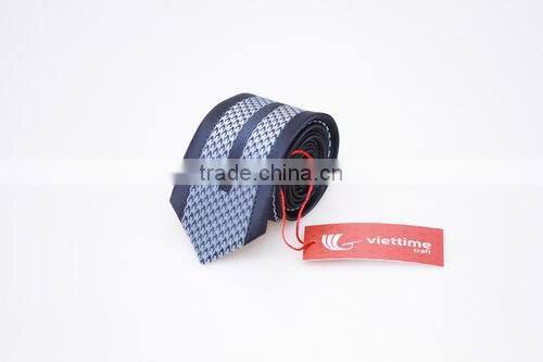 Set of super quality most popular waterproof polyester tie for men with box, luxury and cheap