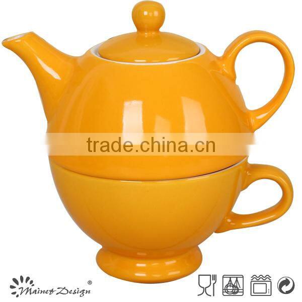 color glaze chinese tea pot