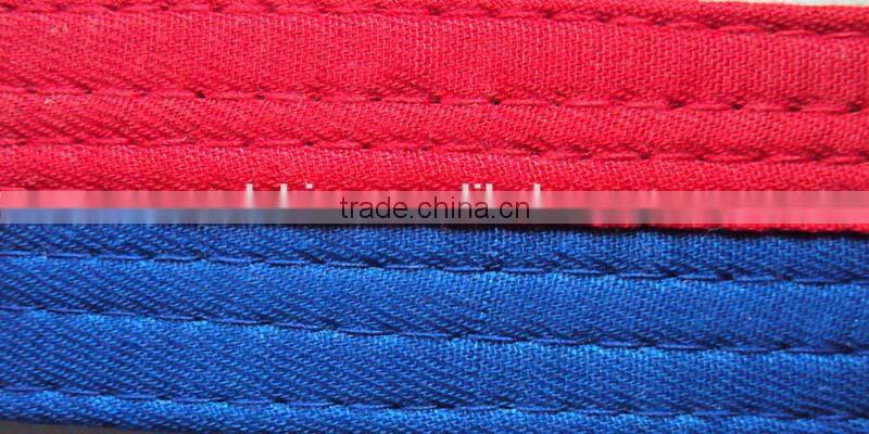 factory price high quality colors taekwondo belt, taekwondo black belt, taekwondo belt colors