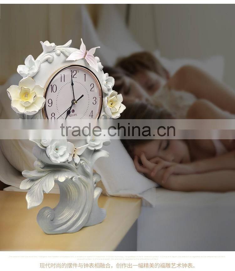 M31A momoda Luxury new home decorations table clock antique home decoration standing clock