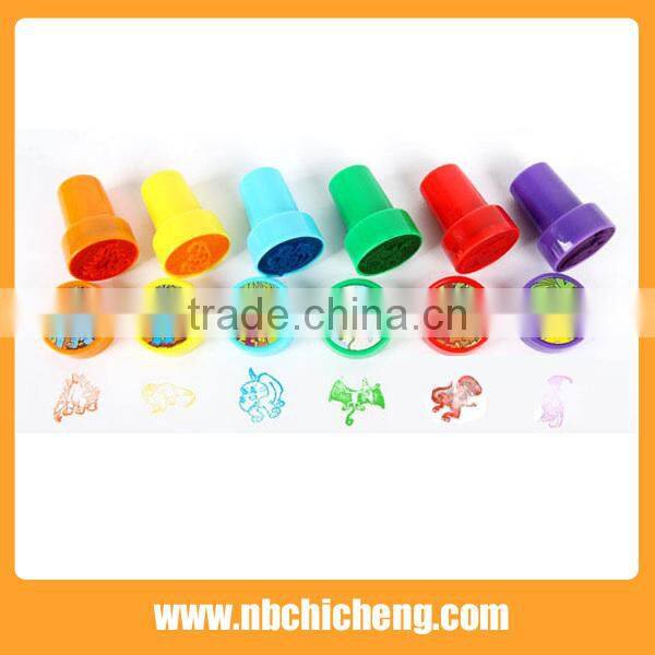 Colorful Children Toy Stamp Self-inking Stamp Toy Cartoon Stamp