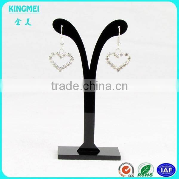 Tree shaped stand for earrrings plexiglass ear studs display holder wholesale