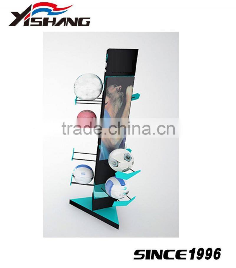 Custom 3 tiers wooden floor standing store candy display