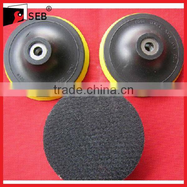 Platinum Grade hook and loop Rubber Backing Pad