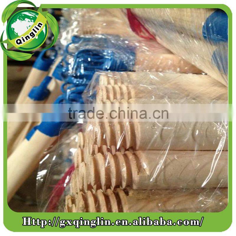 Hot sale top quality nature wooden broom handle manufacturer/wooden stick