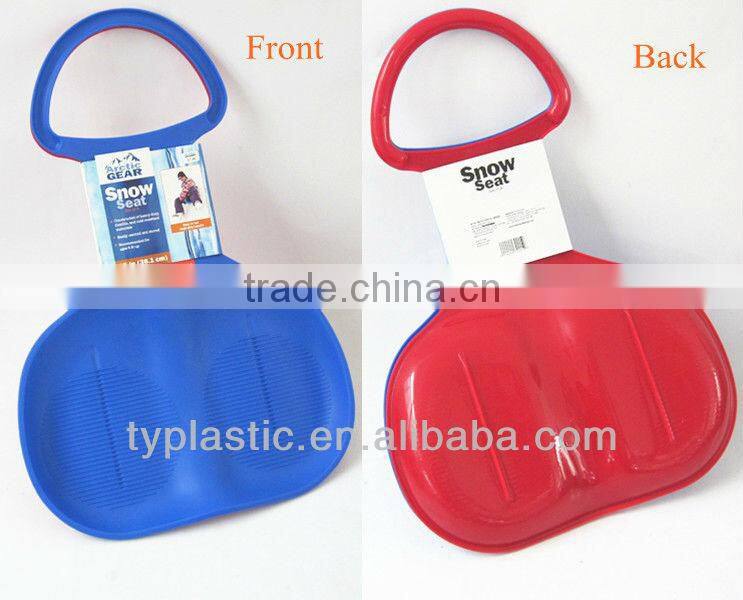 plastic snow sledge