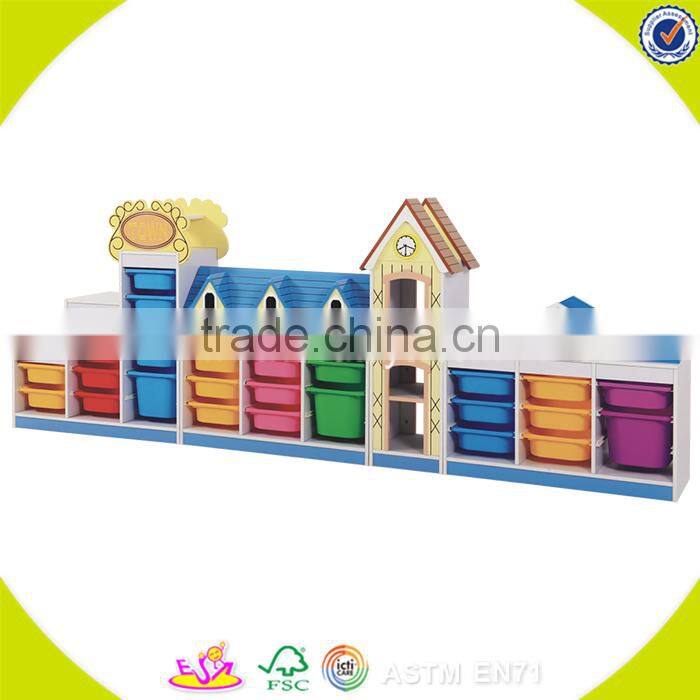 Wholesale popular design wooden storage locker big household high quality wooden storage locker W08C037