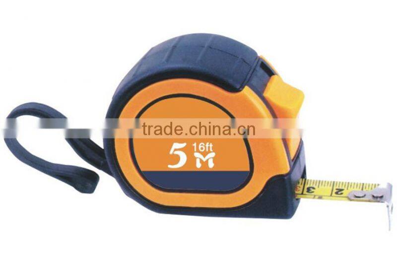 5M Steel blade Measuring Tape with Rubber grip