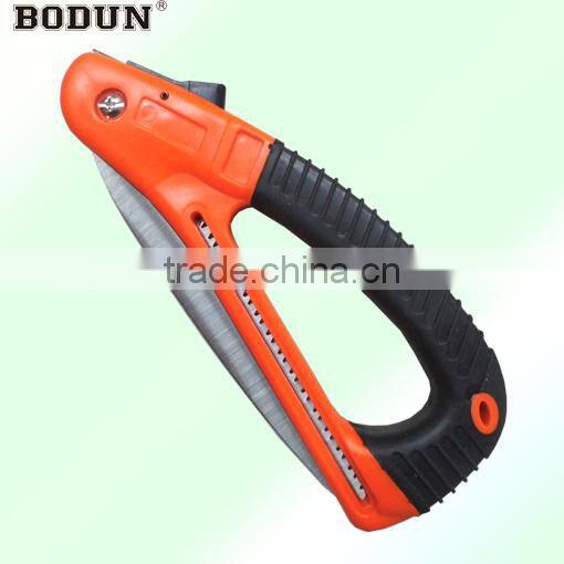 B9007 Most popular red with black rubber handle folding saw&pruning saw&hand saw