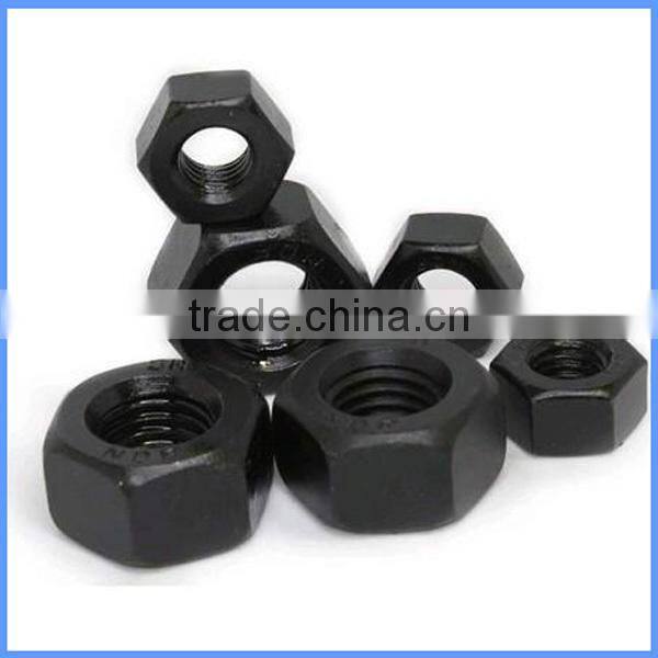 DIN 934 carbon steel Hexagon Head nuts in Guangzhou supplier