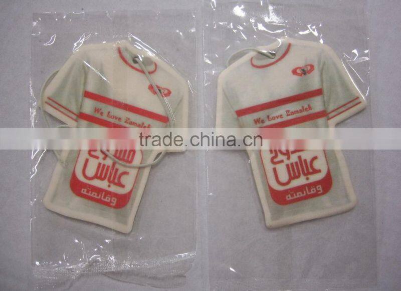 paper air freshener-OEM shape for Alibaba IPO in USA
