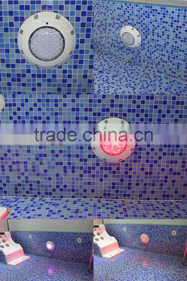 Waterproof grade 68 AC12v 18w led swimming pool lights