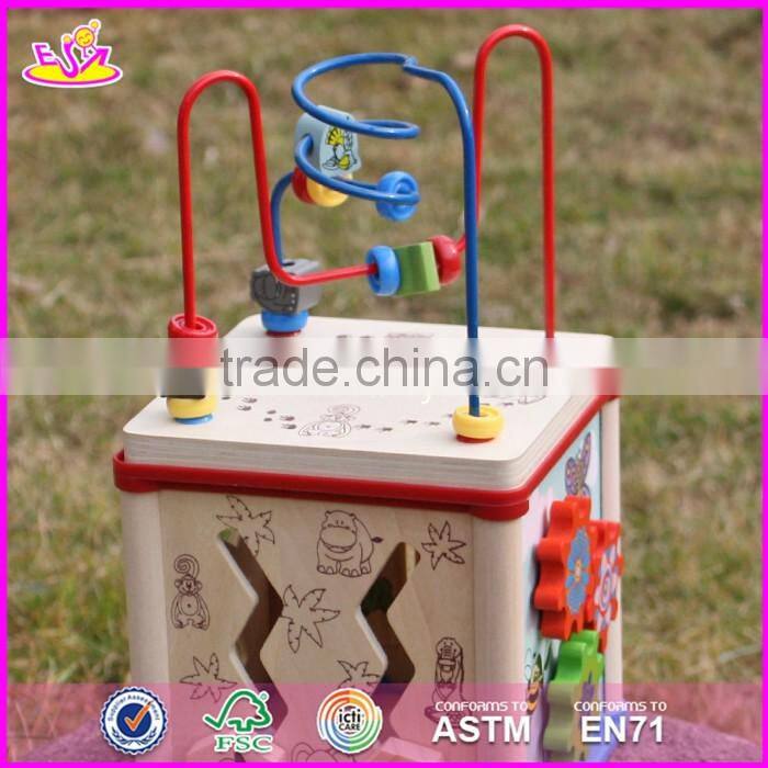 3D wooden puzzle game educational toy for kids W11B132-S