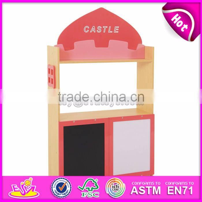 Best design children school furniture wooden kids storage units W08C178