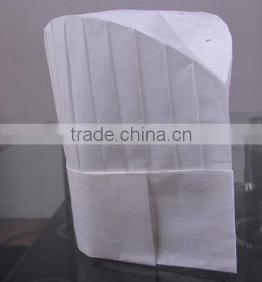 Disposable Nonwoven Chef Cap /Chef Hat /White Chef Hat(Z-CH-001)