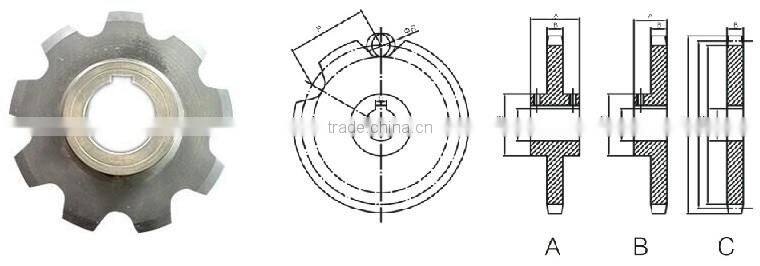 Chain Sprocket, Sprocket for roller chain