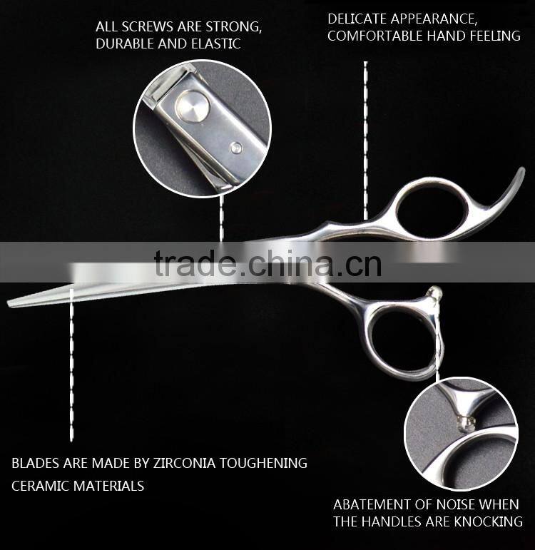 Professional Ceramic Material Hair Scissors For Hairdressers