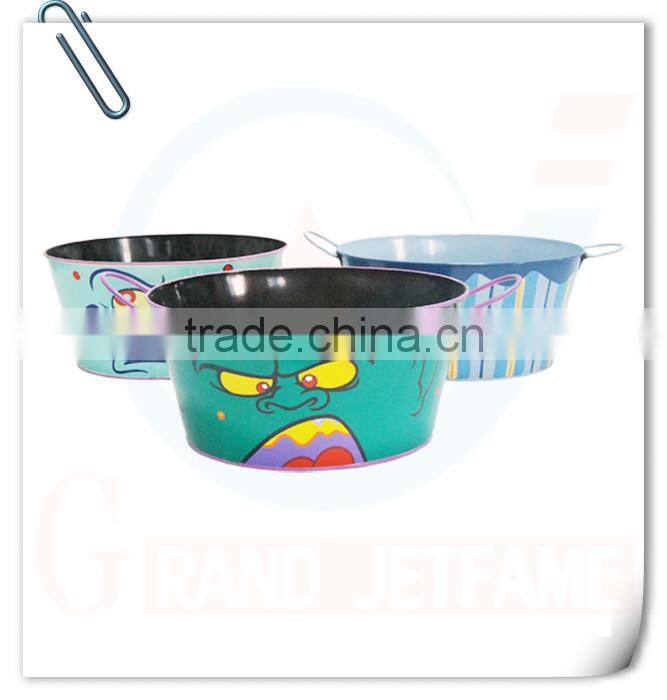 household summer cooler metal ice bucket