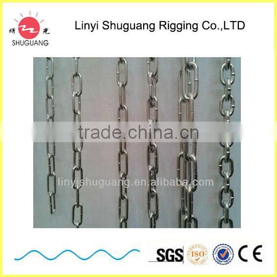 Galvanized or Ungalvanized DIN 5686 Knotted Chain