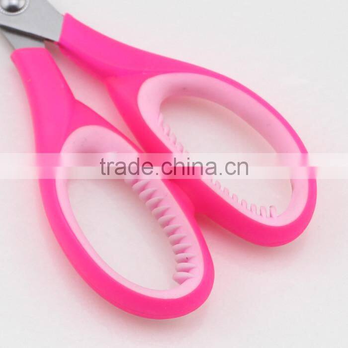 Pink Handle and Stainless Steel Blade Paper-cut Scissor