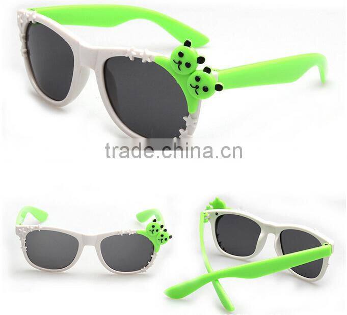Wholesale Fashionable Kids Cartoon Sunglasses Plastic Frame Sun Glasses In Stock