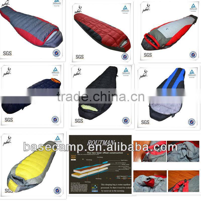 High Quality Waterproof Feather Down Sleeping Bag
