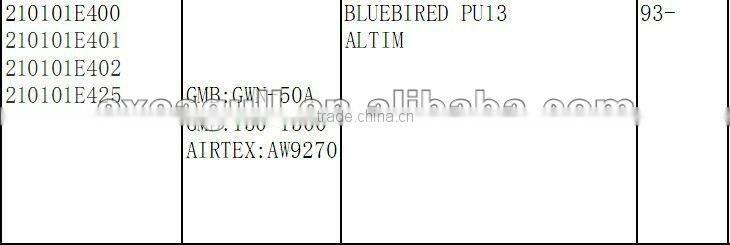 high quality 210101E400 auto water pump