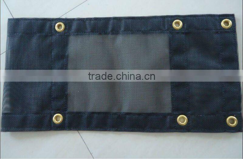 PVC Tarpaulin /Black Heavy Duty PVC Mesh Fabric (TY-SVM01)