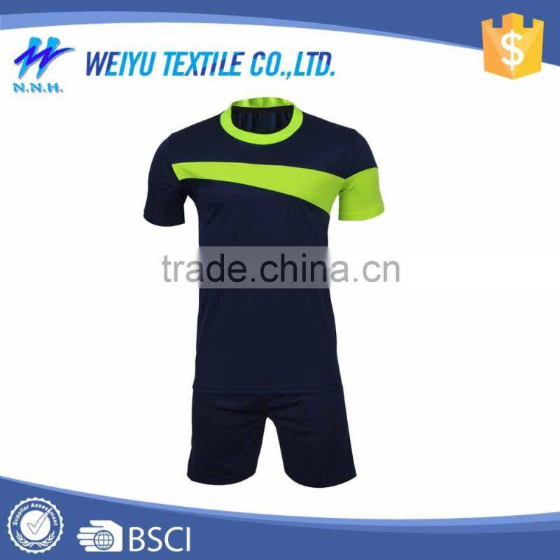 New arrival custom high quality cheap soccer jersey set