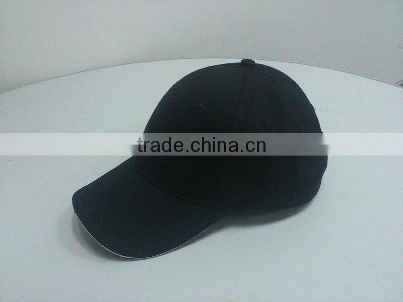 blank baseball cap with built-in led light