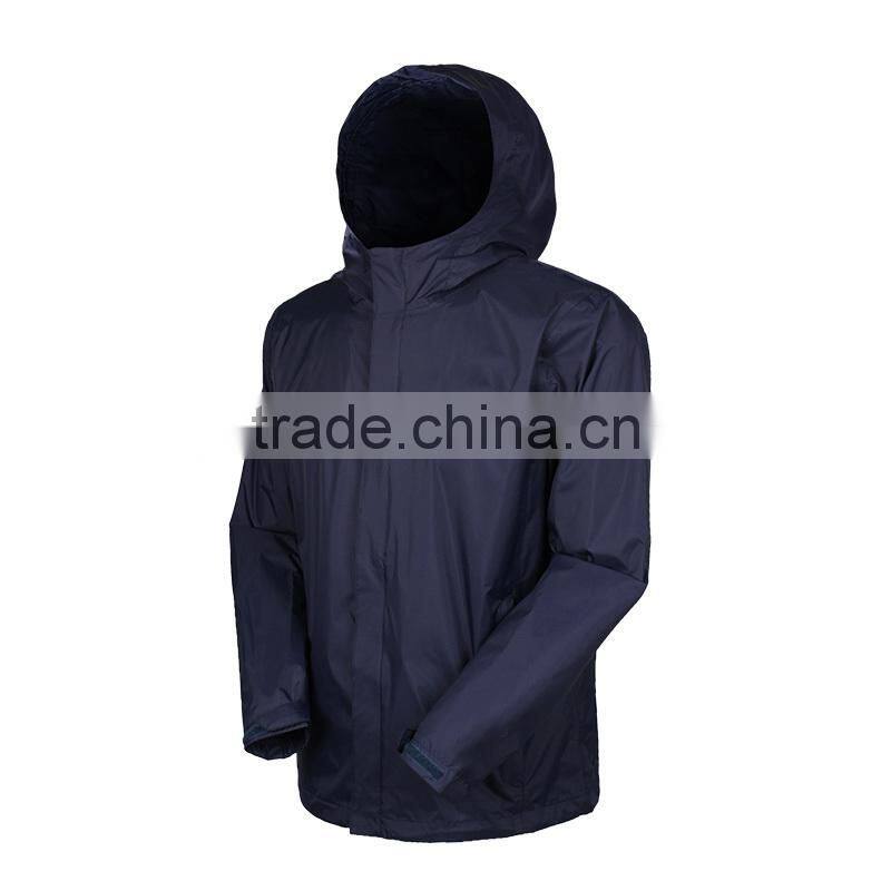 Custom 100% Nylon Softshell Jacket Waterproof men Windbreaker