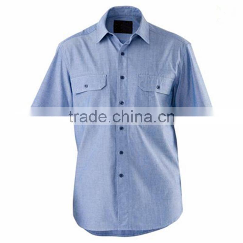 custom men work shirts wholesale mens cotton short sleeve shirts for men workwear