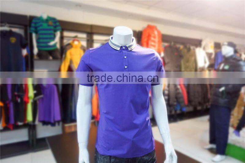 2017 latest fashion design polo shirt