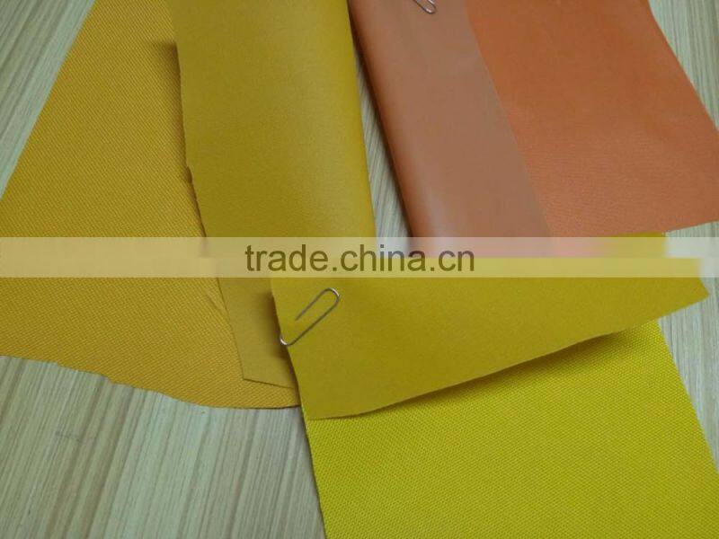 Stock Lots Polyester Oxford Fabric with Pvc Backing